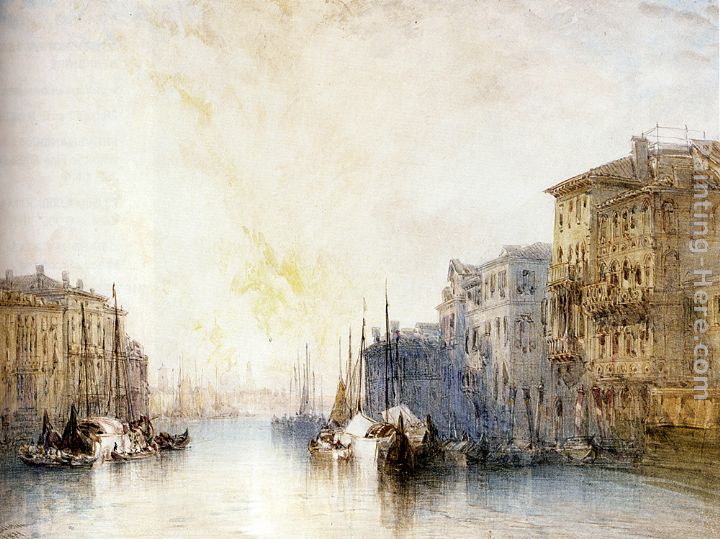 William Callow The Grand Canal, Venice